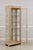 Drexel Heritage Drexel Heritage Burl Ash Campaign Curio Cabinet For Sale - Image 4 of 14