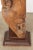 Pair of Antique Indian Carved Wood Architectural Temple Fragments on Stands For Sale - Image 10 of 15