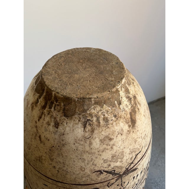 Antique Chinese Cizhou Style Pottery Jar, Ming Dynasty Period For Sale - Image 12 of 12
