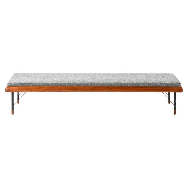 Metal Oak Daybed by Erik Buck for Knud Juul-Hansen, 1950s For Sale - Image 7 of 7