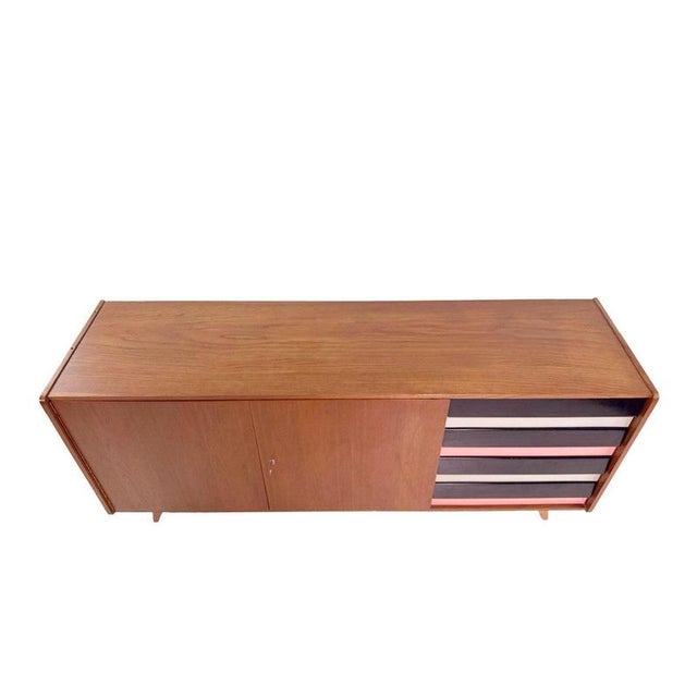 1960s Vintage U-460 Sideboard Jiri Jiroutek for Interier Praha, 1960s For Sale - Image 5 of 10