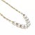 Contemporary Vintage 3.50ct Diamond South Sea Pearls 18k Two Tone Gold Fancy Necklace For Sale - Image 3 of 6