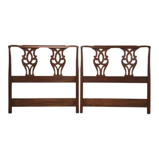 Henkel Harris Cherry Twin Headboard - a Pair For Sale