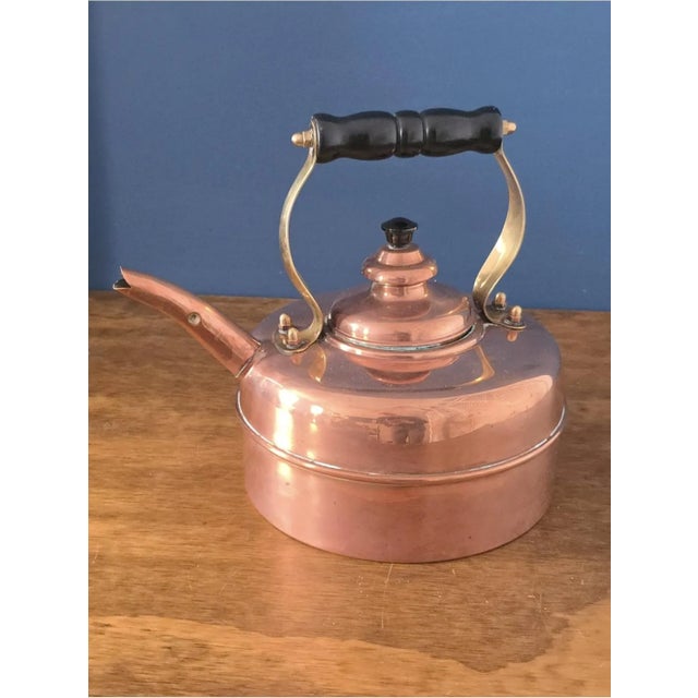 1950s Vintage Simplex English Kettle and Copper Kitchenware - Set of 9 For Sale - Image 5 of 17