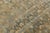 1920s Antique Malayer Wool Rug With All-Over Botanical Motif in Muted Blue & Ochre For Sale - Image 5 of 9