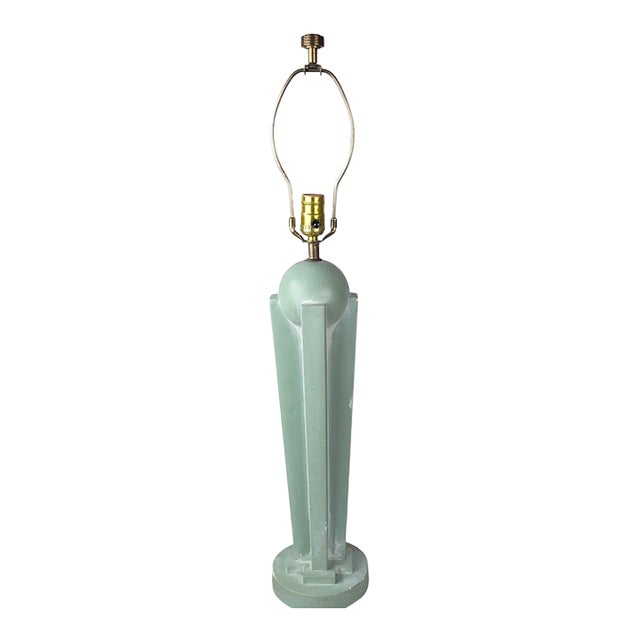 1950s Art Deco Style Lamp For Sale