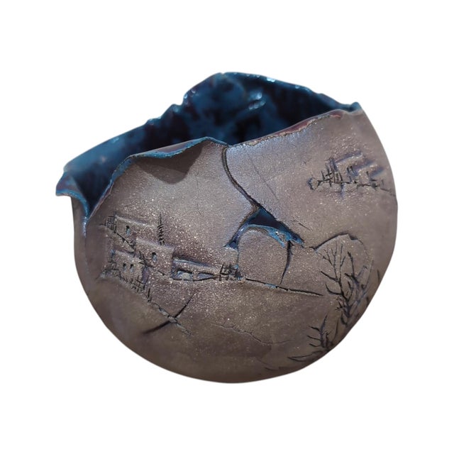 Title: Barbara Campbell "Stoneware Artifacts" Studio Pottery Sphere – El Rito, NM Description: Offered for sale is a...