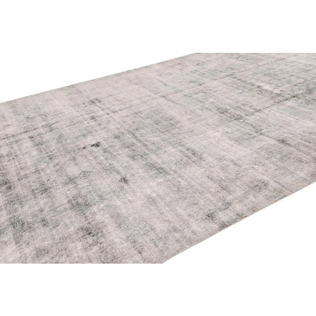 Early 20th Century Distressed Antique Persian Kerman Wool Rug For Sale - Image 12 of 12