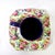 Vintage 1940s Royal Winton "Summertime" Square Chintz Dessert Plate For Sale - Image 10 of 11