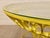Mid 20th Century Mid 20th Century Styled After Arthur Umanoff Vintage Yellow Patio Dining Set With Glass Top Table and Four Chairs For Sale - Image 5 of 12