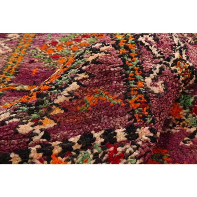 Vintage Beni M'Guild Moroccan Rug, 05'07 X 11'09 For Sale In Dallas - Image 6 of 10