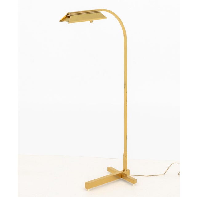 Casella Lighting Adjustable Floor Lamps, Pair For Sale In New York - Image 6 of 12