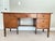 Brown Mid-Century Modern Executive Writing Desk by Stanley Furniture For Sale - Image 8 of 10