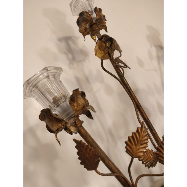 Murano Glass 9-Light Wall Lamp from Banci, 1970s For Sale - Image 4 of 14