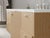 Floating Bathroom Vanity - 48" Width - Natural Wood Veneer - Handcrafted in Brooklyn, Ny For Sale In New York - Image 6 of 10