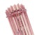 Glass Italian Scenographic Pink Triedro Murano Glass Wall Sconces by Simoeng, Set of 2 For Sale - Image 7 of 8