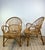 Vintage Rattan and Bamboo Armchairs, 1960s, Set of 2 For Sale - Image 10 of 14
