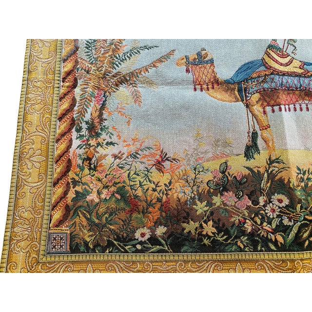 Jean-Baptiste Huet the Camel French Wall Tapestry 35 X 45 Inches For Sale - Image 12 of 15