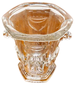Hand Cut Crystal Champaign Ice Bucketr, 1930s