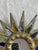 Sunburst Mirror in Lead in the style of Line Vautrin, 1960s For Sale - Image 13 of 17