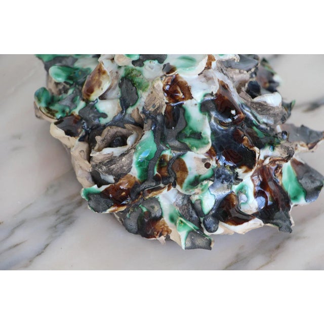 Mid-Century Modern Vintage Demon Face, Studio Pottery, Glazed Earthenware For Sale - Image 9 of 13