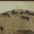 Wood Vintage Chinese Fan Painting Figure Sleeping Under Pine Trees Framed Ink and Color on Paper With Calligraphy Poem For Sale - Image 7 of 13