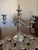 Barker-Ellis Silver Co. Made in England Silverplate Pair 3-Arm Candelabras For Sale - Image 9 of 12