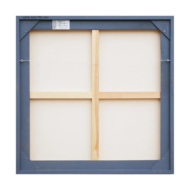 2022 "Rotation" Colorful Abstract Contemporary Painting in a Grid by Winifred Booth For Sale - Image 12 of 13