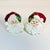 From our private collection. We are pleased to present this pair of Trompe L’Oeil style Santa Christmas Salt & Pepper...
