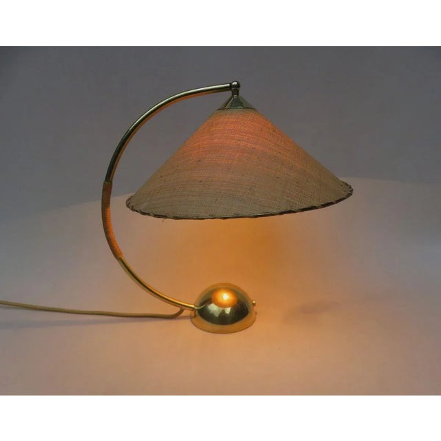 Beige Table Lamp from Pitt-Leuchten, 1940s For Sale - Image 8 of 18