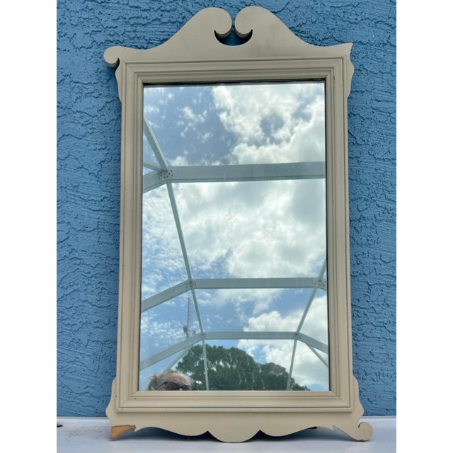 Vintage French Provincial Mirror For Sale - Image 4 of 5