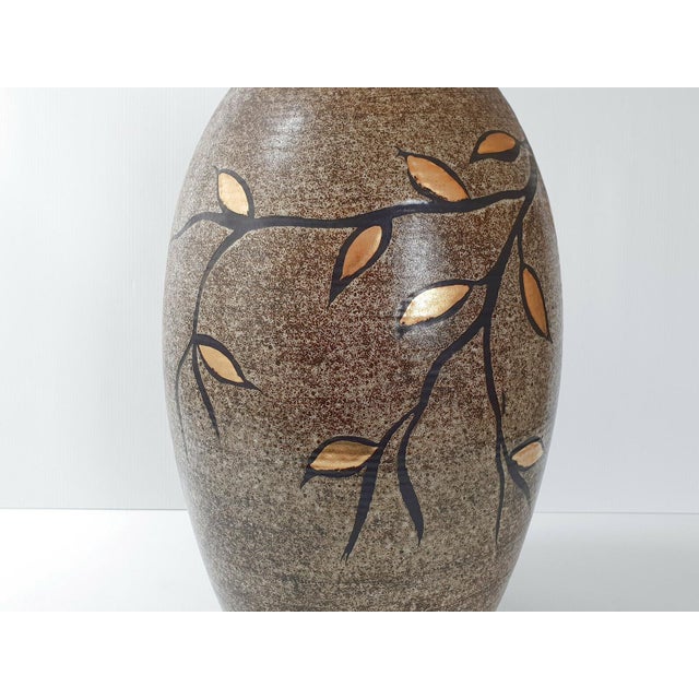 Vintage West German Vase in Ceramic, 1960s For Sale - Image 3 of 6