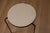 Set of Three Mid Century California Modern Nesting Round Tripod End Tables For Sale - Image 9 of 11