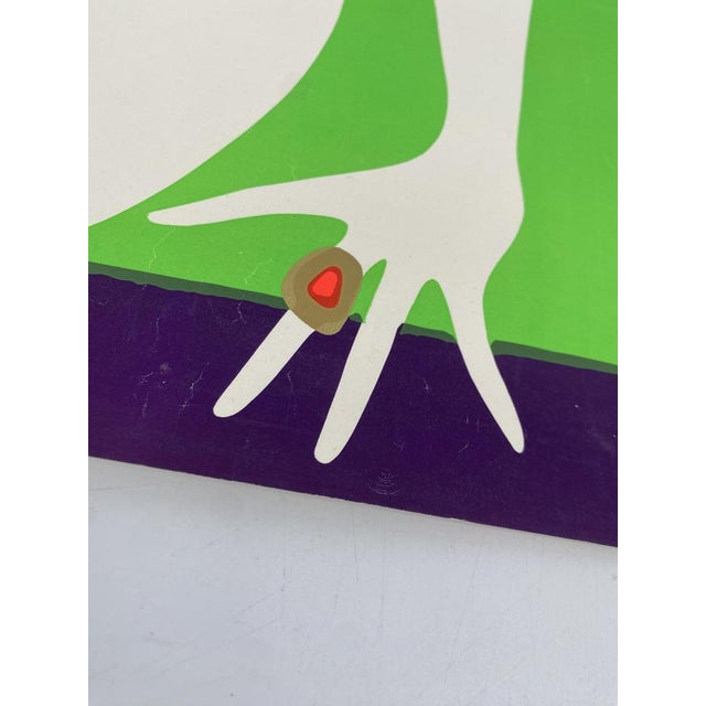 Shamir Brothers, Original Bathsheba Poster, 1970s, Screen Print For Sale - Image 8 of 9