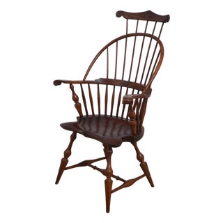 Dr Dimes Tall Back Windsor Arm Chair For Sale