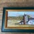Contemporary original farm painting by Stephen Heigh. Measures 26.5x5.5 / 29.25x8.25 framed. Check out my shop Robins Egg...