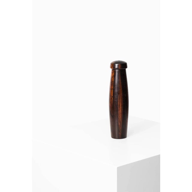 Large Danish Rosewood Salt Shaker, 1960s For Sale - Image 6 of 6
