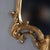 1930s Antique French Louis XIV Style Gilt Bronze Foliate Hourglass Form Mirror C1930 For Sale - Image 5 of 10