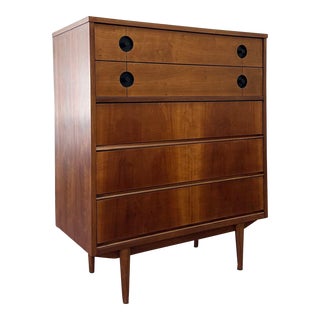 1960s Highboy Dresser by Stanley For Sale