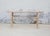 Vintage Rustic Elm Console Table For Sale - Image 4 of 4