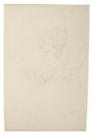 Figure, 19th Century, Pencil