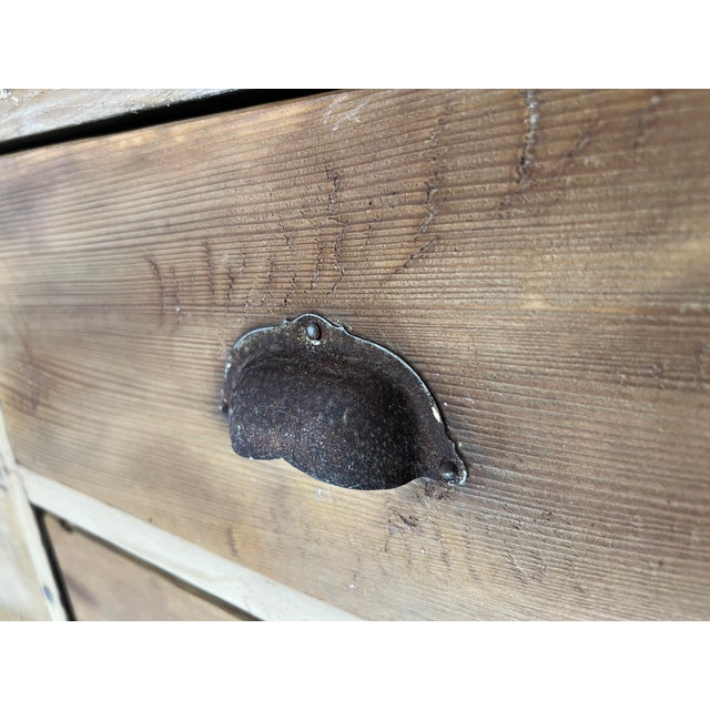 Rustic Haberdashery Shop Counter, 1890s For Sale - Image 12 of 14