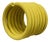 Yellow Coil #01 Sculptural Object by Caspi Ceramics Nl For Sale