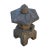 Chinese Chinese Gray Brown Hexagon Stone Lamp Garden Lantern For Sale - Image 3 of 5