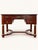 Empire-style mahogany flat desk with a beautiful leather top and brass hardware. Excellent overall condition. Dimensions:...