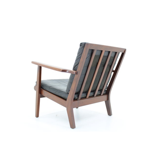 Animal Skin Danish Armchair by Aage Pedersen for Getama, 1960s For Sale - Image 7 of 17