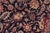 Medallion Kazveen Pak-Persian Blue/Red Wool&Silk Rug - 9'9'' X 14'4'' For Sale - Image 4 of 8