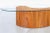 Mid-Century Modern Biomorphic Walnut and Glass Coffee Table, Usa, 1960s For Sale - Image 9 of 10
