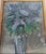 Drawing/Sketching Materials Pastel Floral Painting of Lilacs in Purple Green Gold & White Frame 17" X 14" For Sale - Image 7 of 12