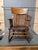 Wood Early Pressed Back Rocker For Sale - Image 7 of 11
